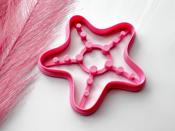 Starfish Trinket Dish Cutter | Trinket Dish Clay Cutter | Coaster Polymer Clay Cutter